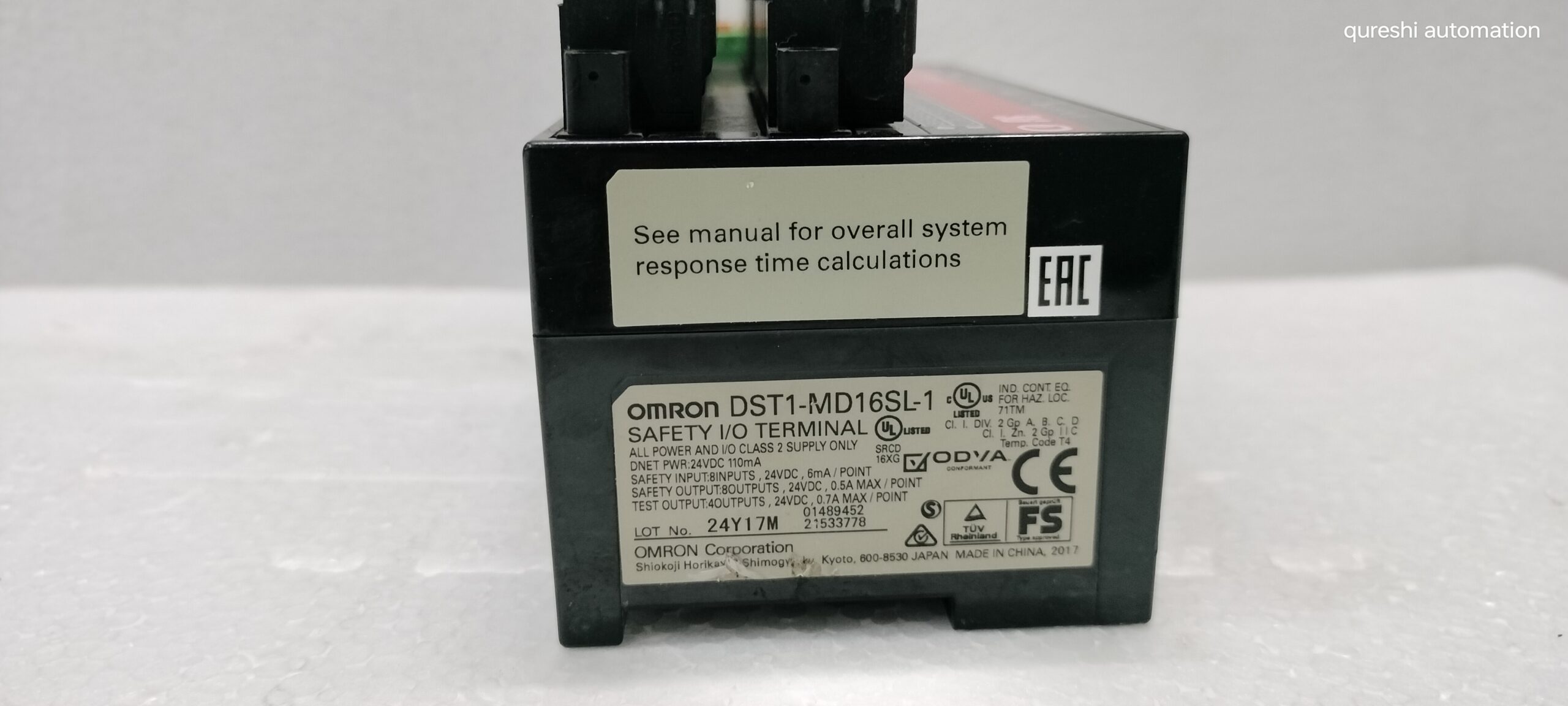 OMRON _SAFETY I-O TERMINAL _DST1-MD16SL-1 - Image 6