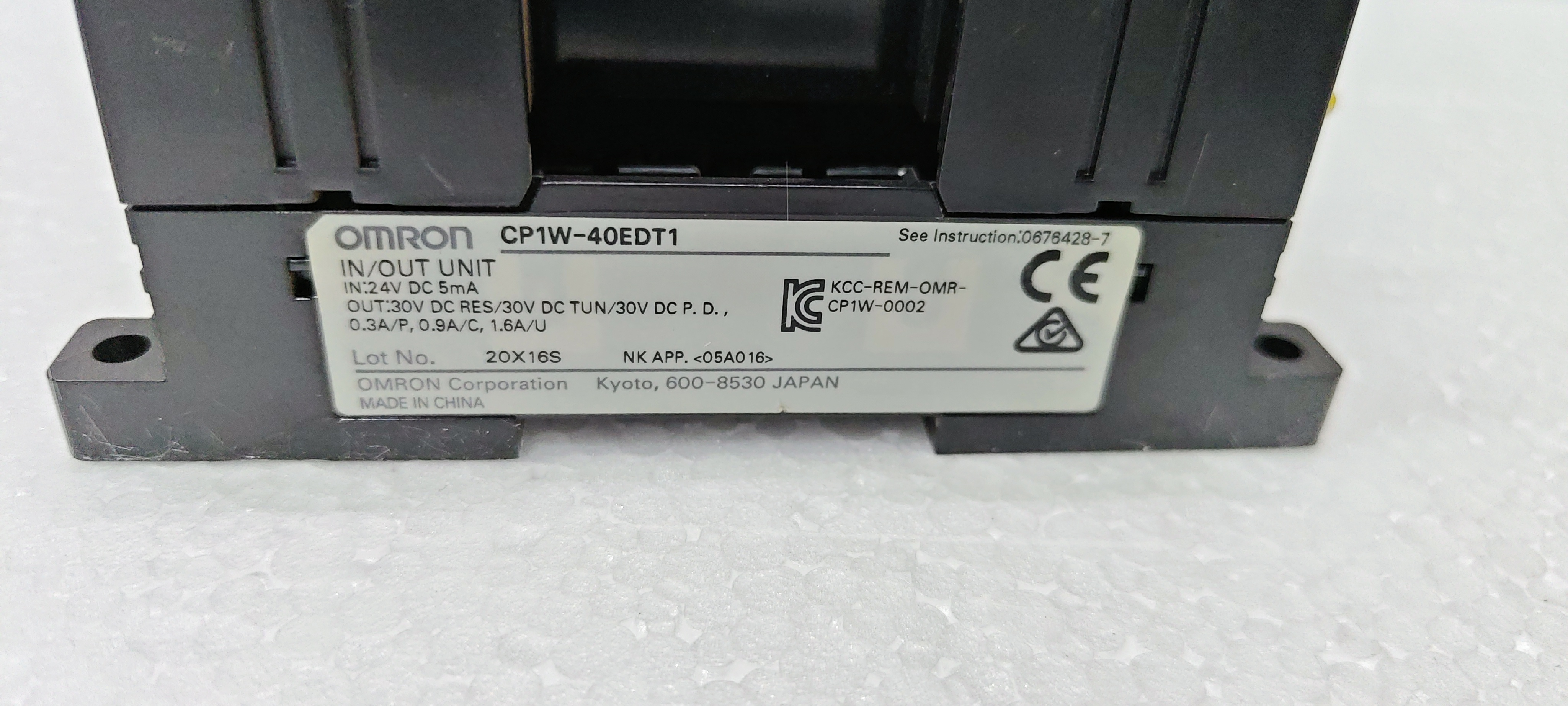 Omron CP1W-40EDT1 (CP1W-40EDT1) I/O Module - Image 14