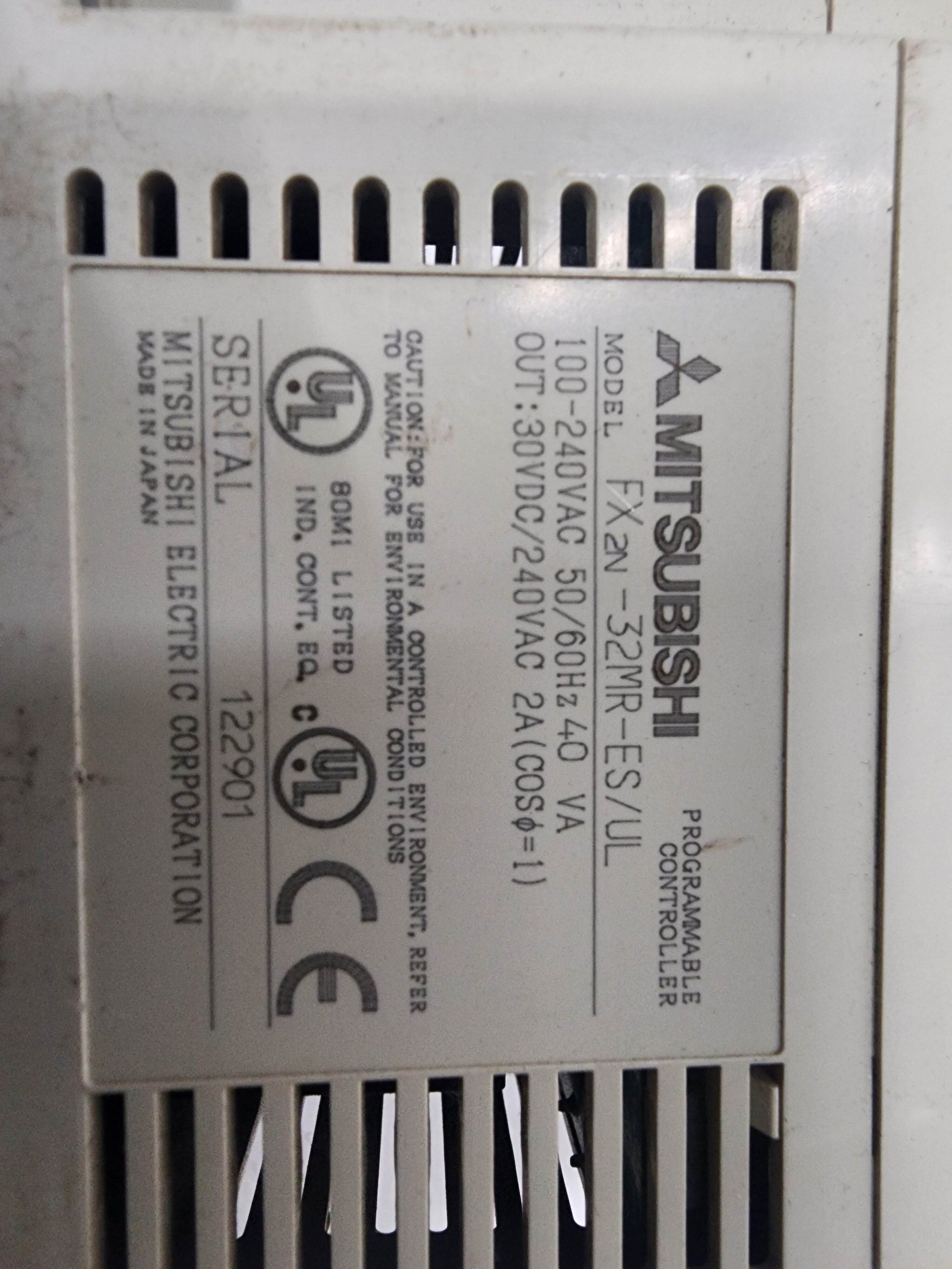 MITSUBISHI FX2N-32MR-ESUL - Image 3