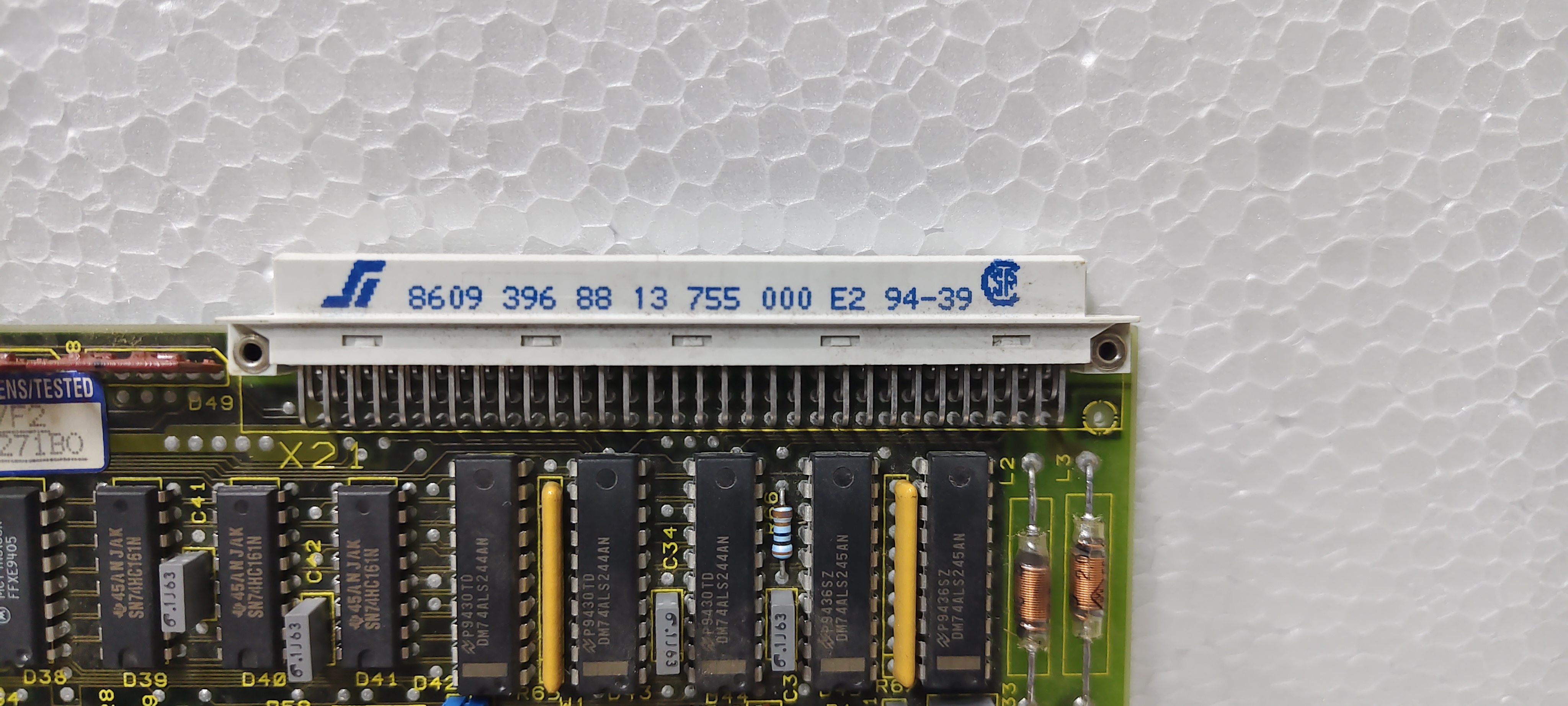 SIEMENS 570 321 . 9101 . 02 PLC PROCESSER CARD - Image 4