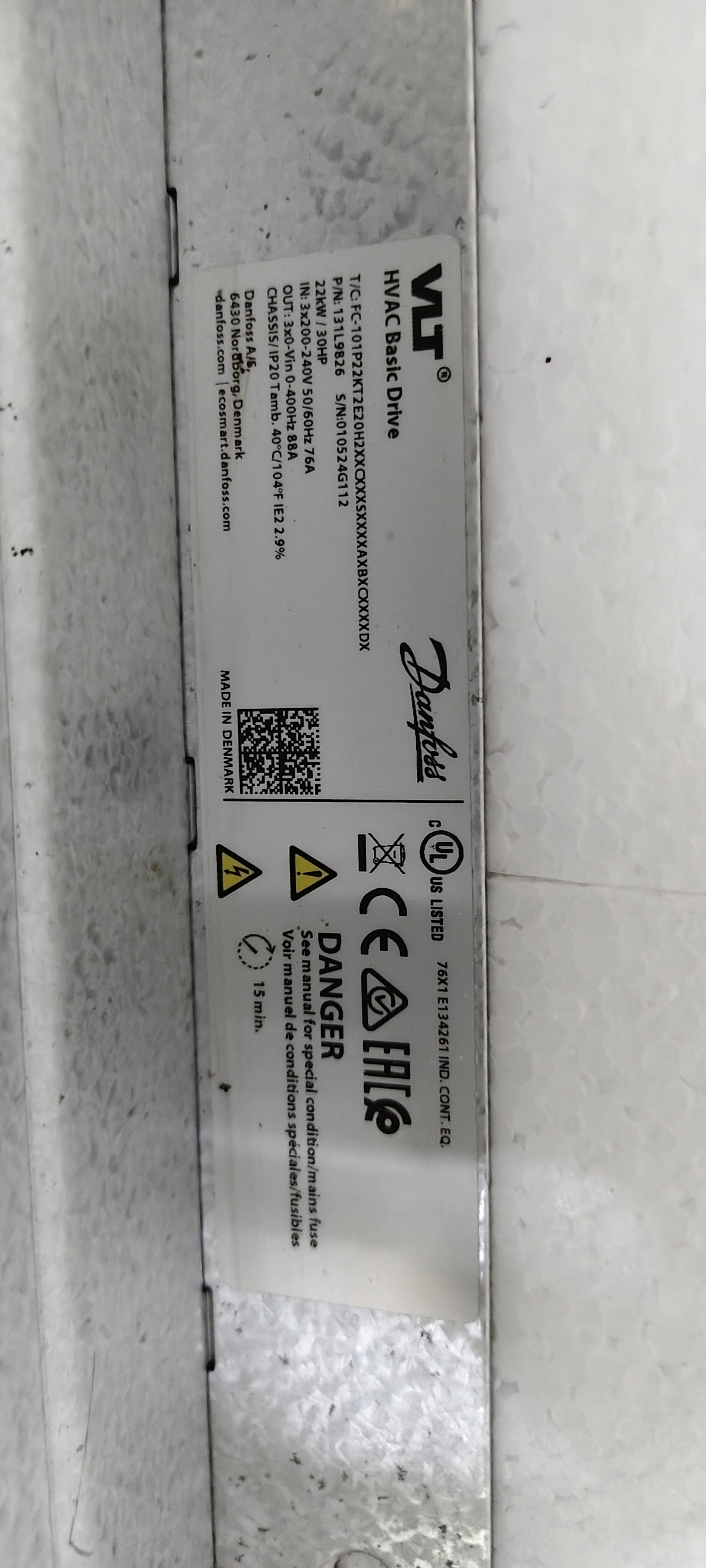 Danfoss FC-101P22KT2E20H2XXCXXXSXXXXAXBXCXXXXDX - Image 10