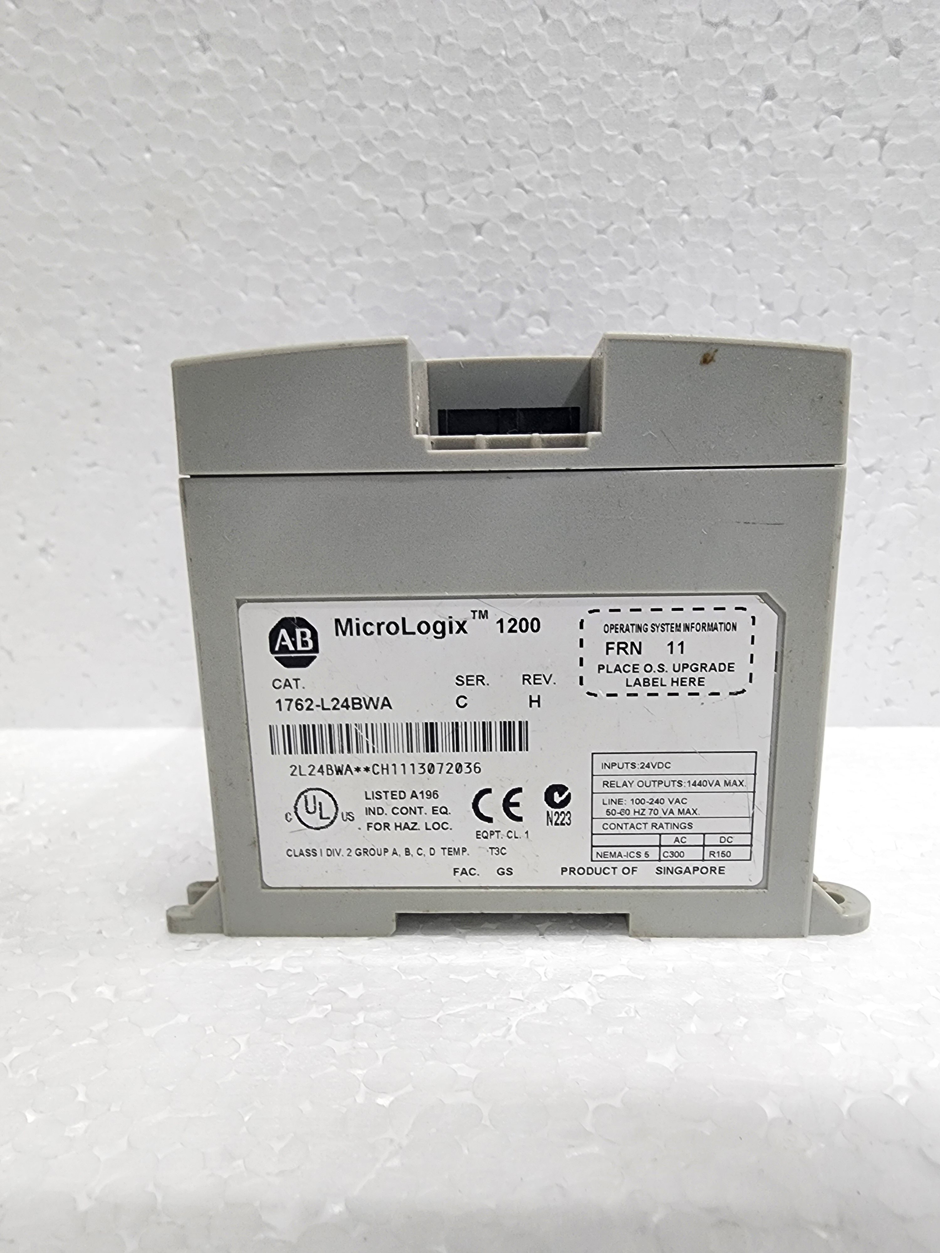 Allen-Bradley 1762-L24BWA MicroLogix 1200 Controller - Image 5